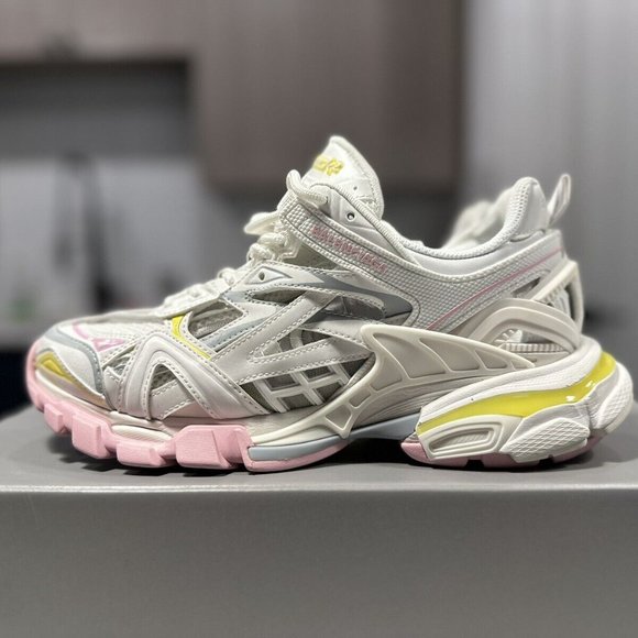 Size 9 - Balenciaga Track.2 White Light Yellow 2022 39 EUR - Picture 2 of 7